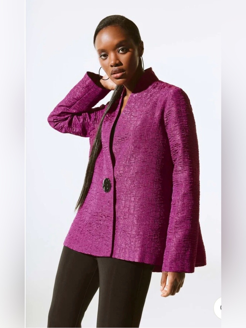 Joseph Ribkoff | Empress Textured Jacquard Jacket